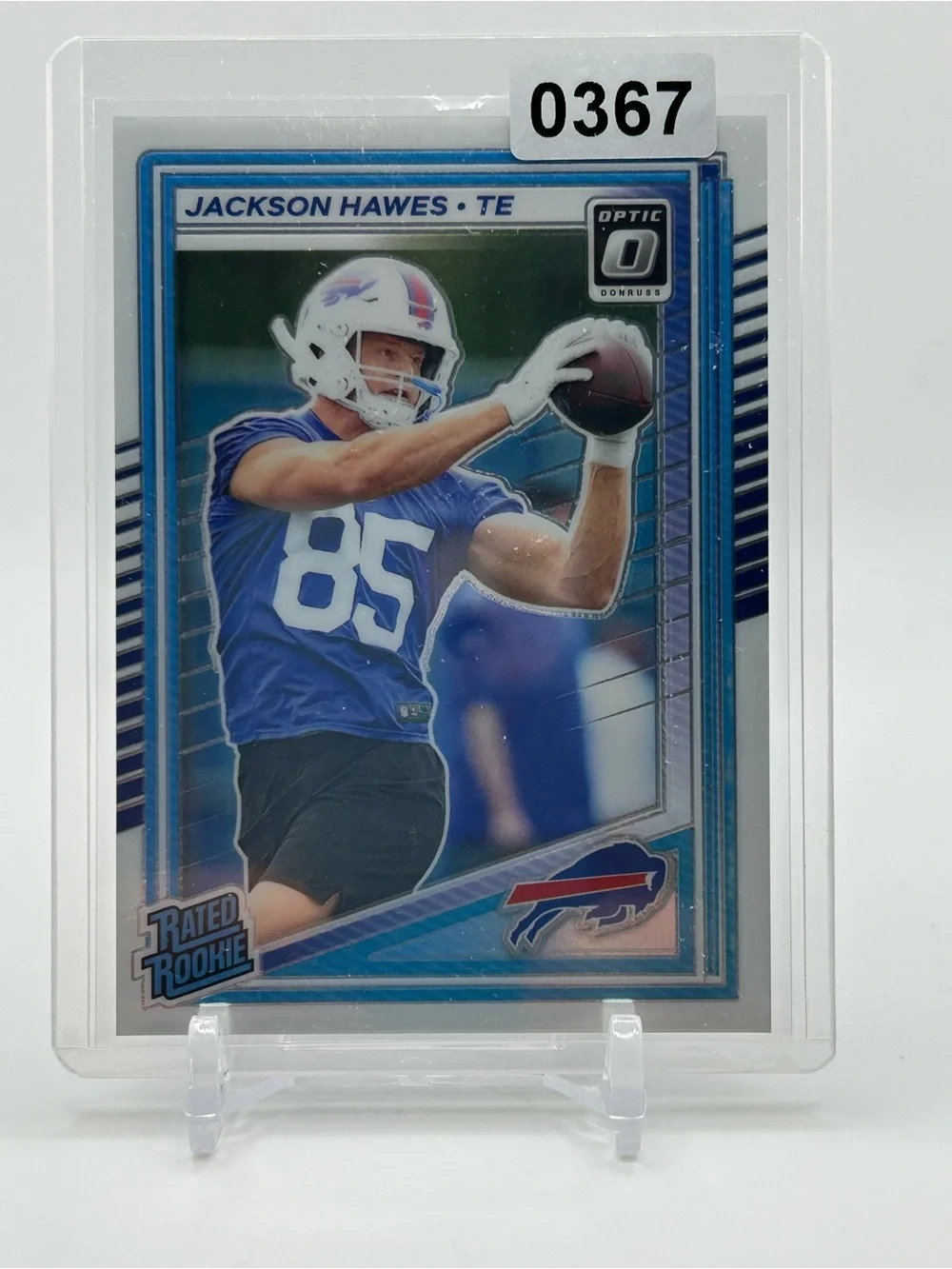 Jackson Hawes Bills Rated Rookie Football Card 🏈